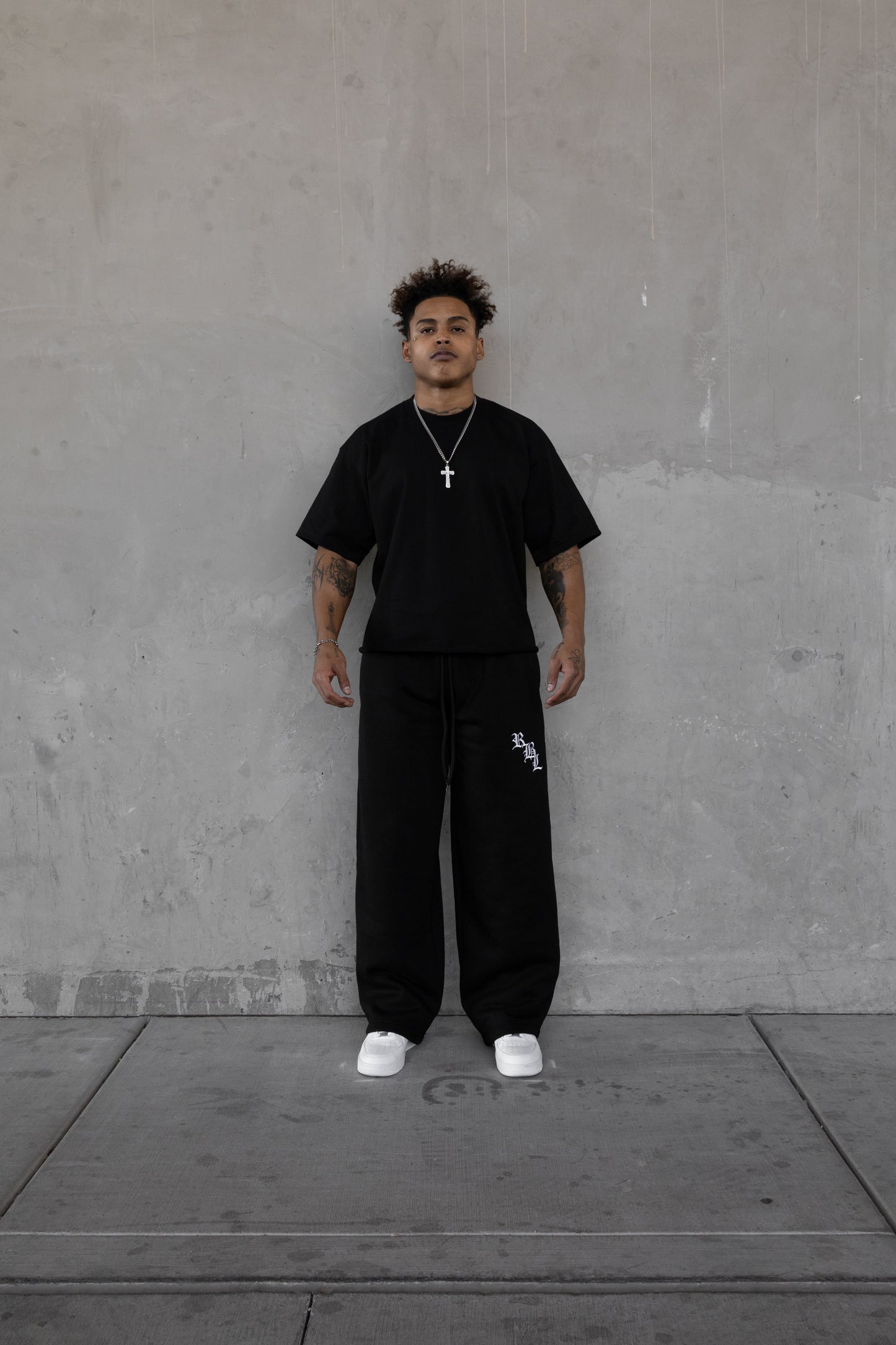 Rebeletics Baggy Sweatpants - Black