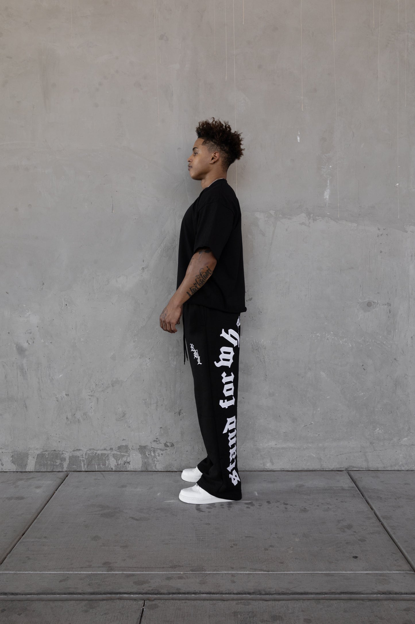 Rebeletics Baggy Sweatpants - Black