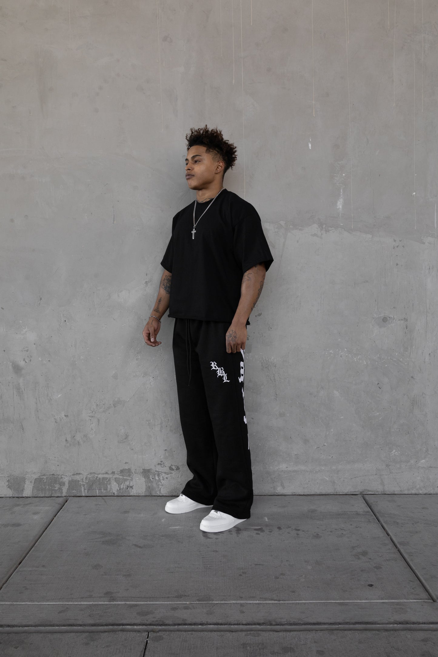 Rebeletics Baggy Sweatpants - Black