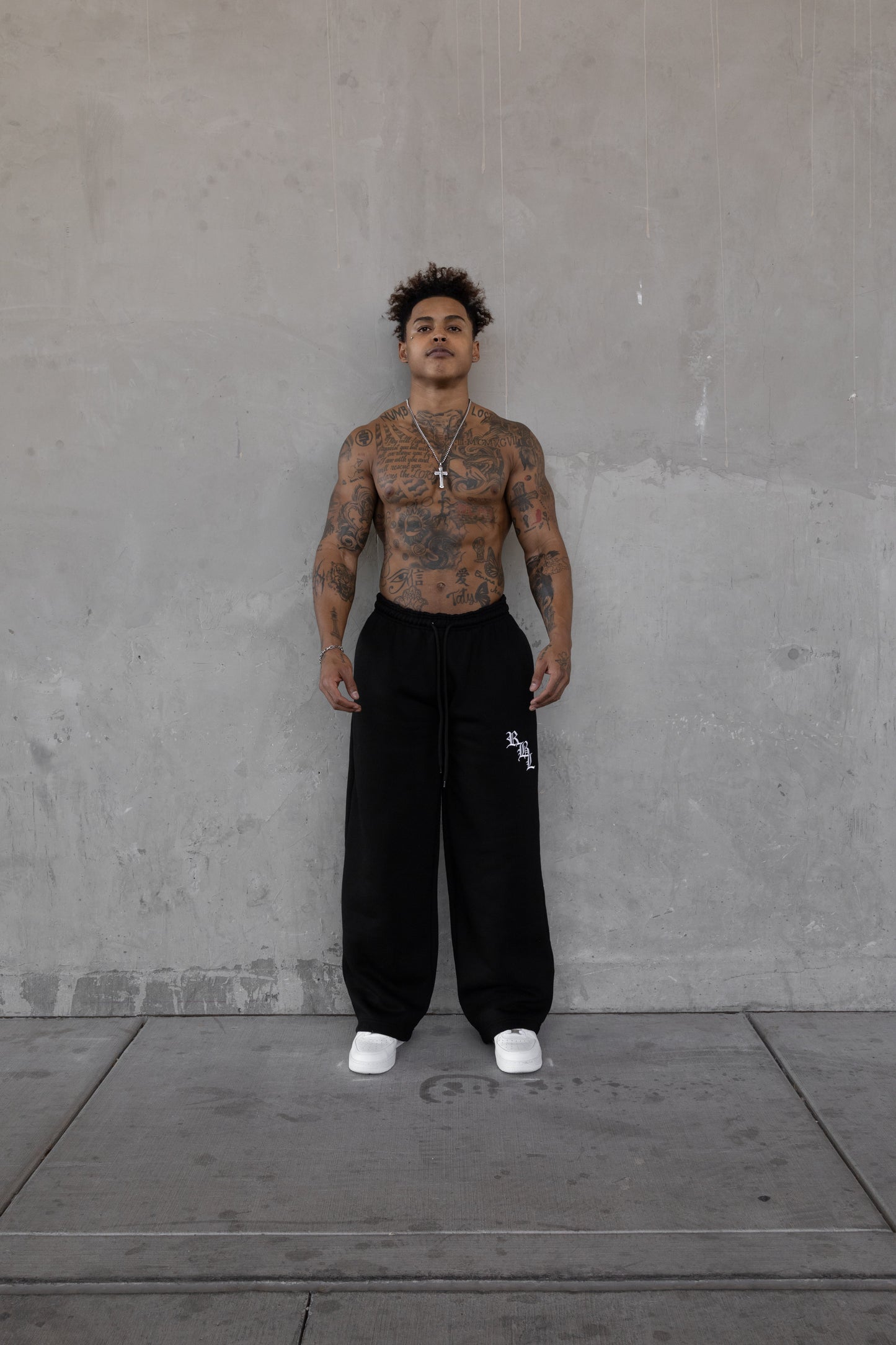 Rebeletics Baggy Sweatpants - Black