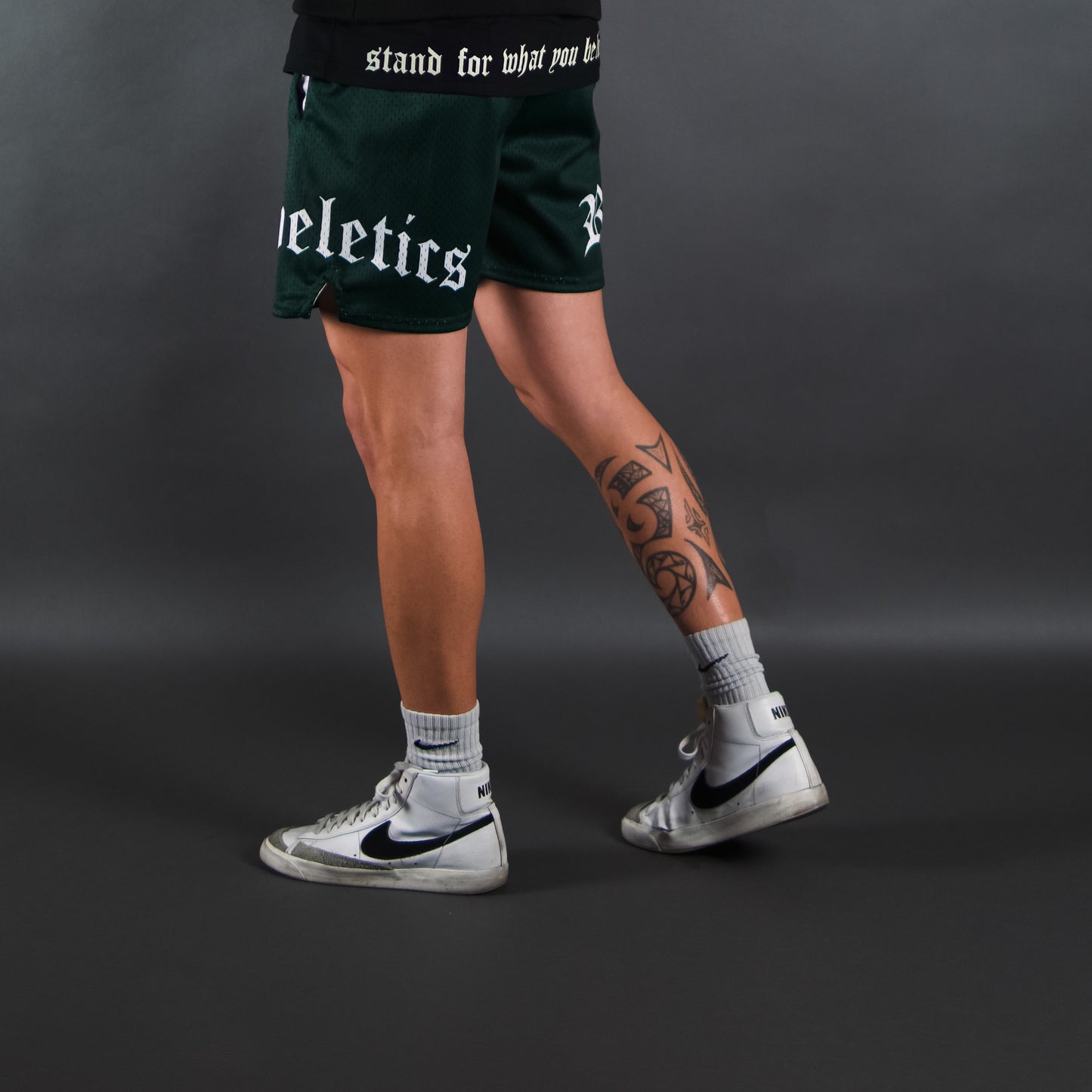 Mesh Shorts - Forest Green