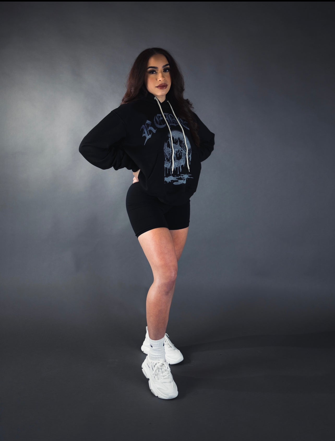 REBELETICS " DRIP " HOODIE - BLACK