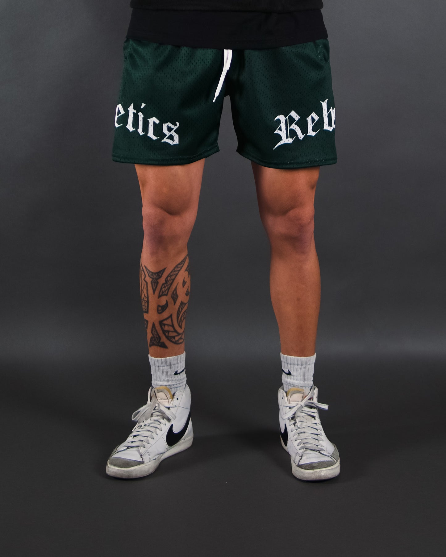 Mesh Shorts - Forest Green