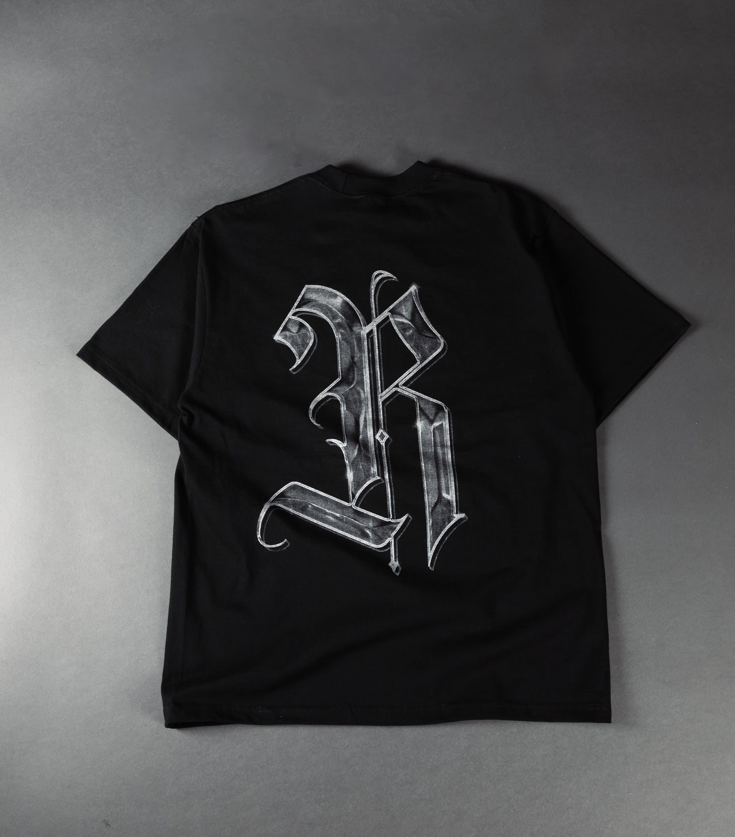 REBELETICS " SIGNATURE R " T-SHIRT - BLACK