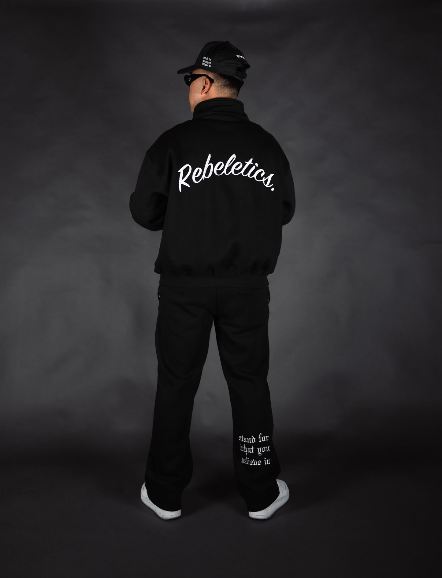 RBL Quarter Zip Pullover - Black