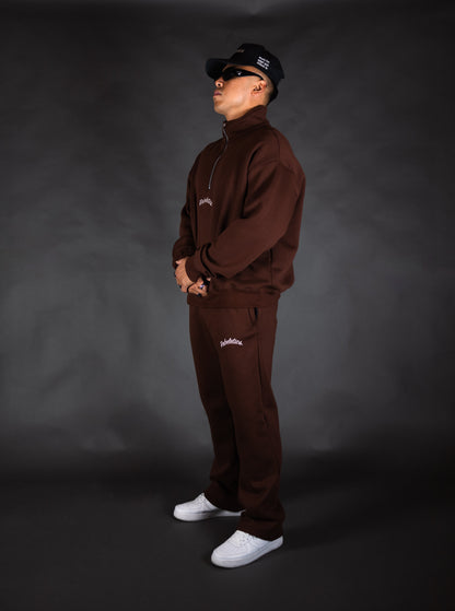 RBL Straight Leg Sweatpants - Brown