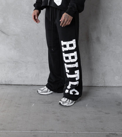 Rebeletics " RBLTCS " Baggy Sweatpants - Black