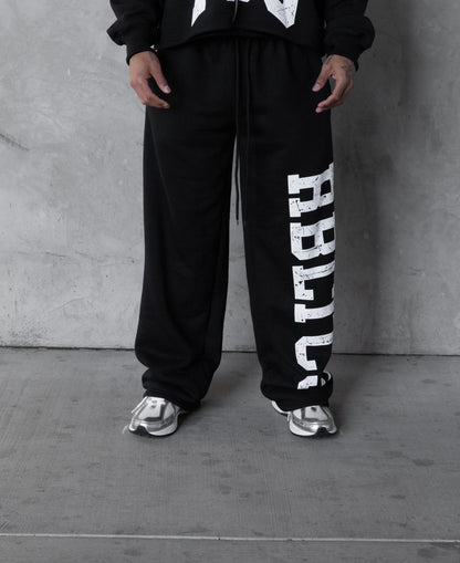 Rebeletics " RBLTCS " Baggy Sweatpants - Black