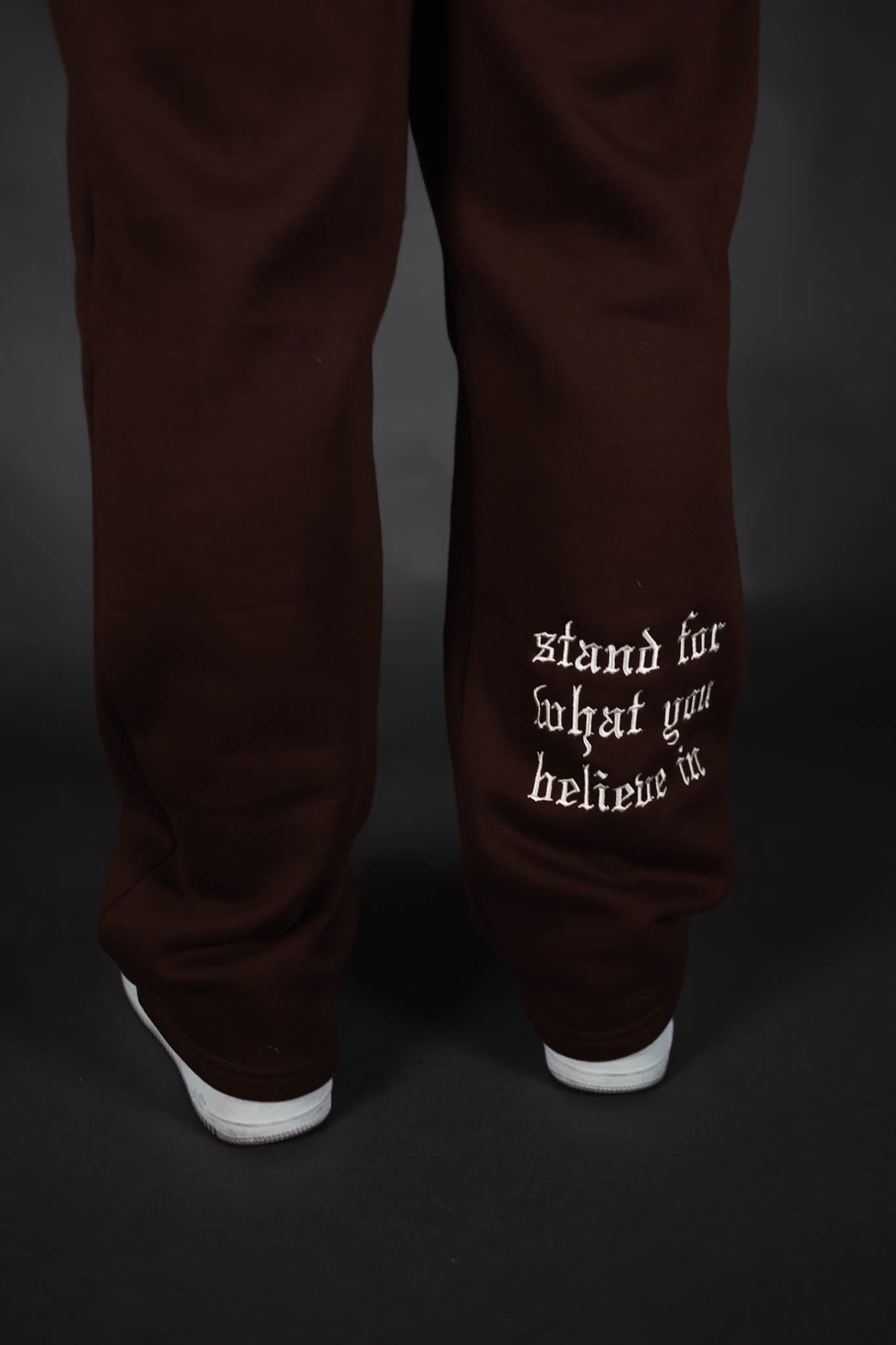 RBL Straight Leg Sweatpants - Brown