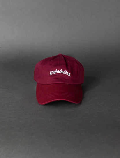 Rebeletics Dad Hat - Burgundy