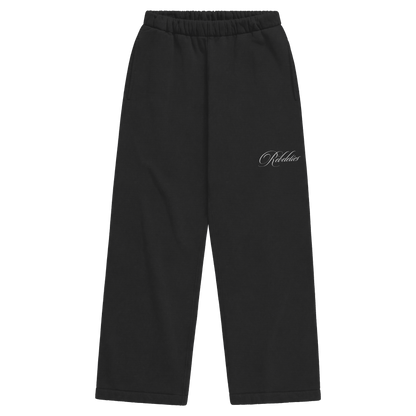 REBELETICS BAGGY SWEATPANTS - BLACK
