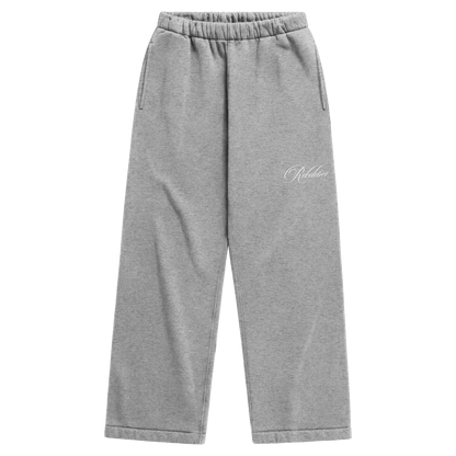 REBELETICS BAGGY SWEATPANTS - HEATHER GRAY