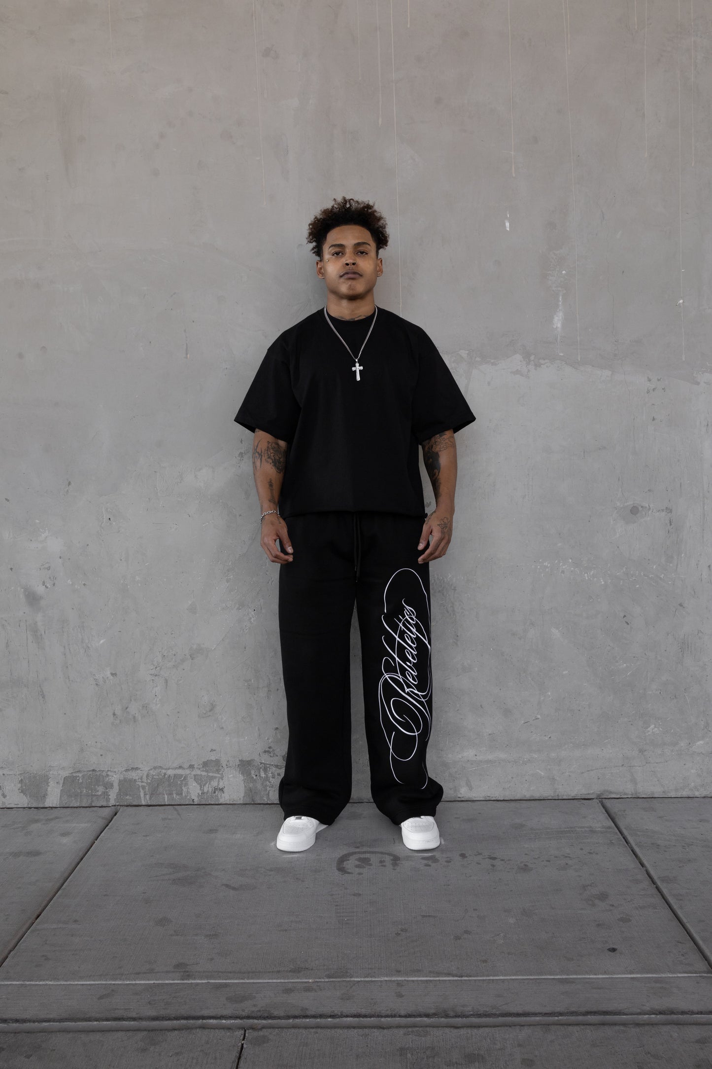Rebeletics Baggy Sweatpants - Black
