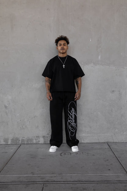Rebeletics Baggy Sweatpants - Black