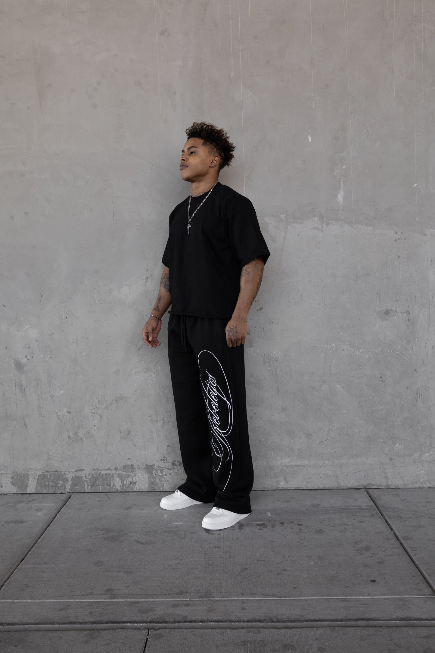 Rebeletics Baggy Sweatpants - Black