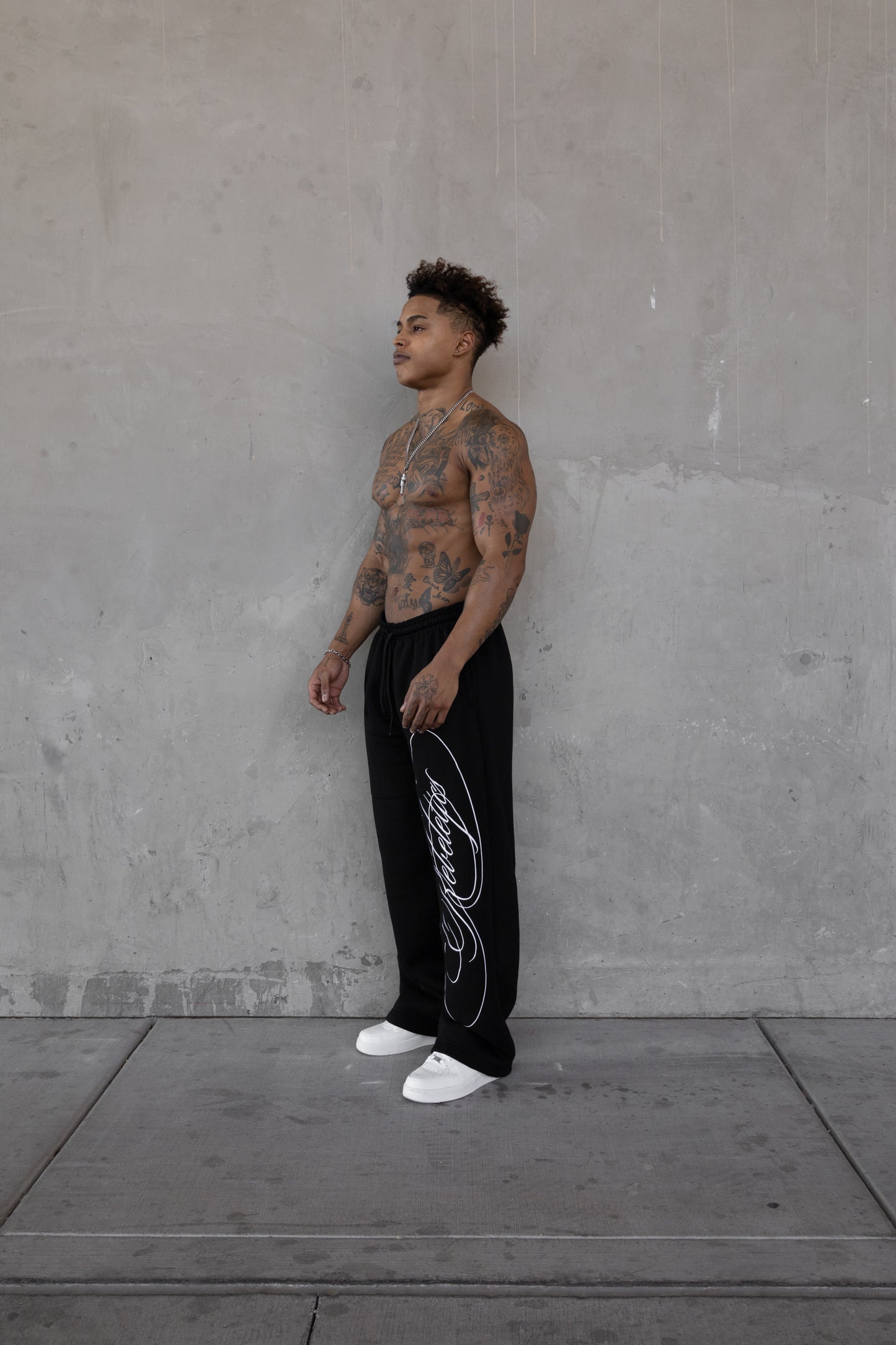 Rebeletics Baggy Sweatpants - Black