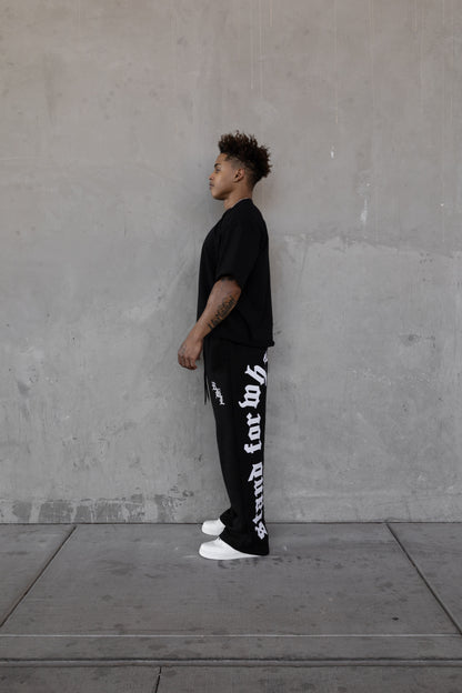 Rebeletics Baggy Sweatpants - Black