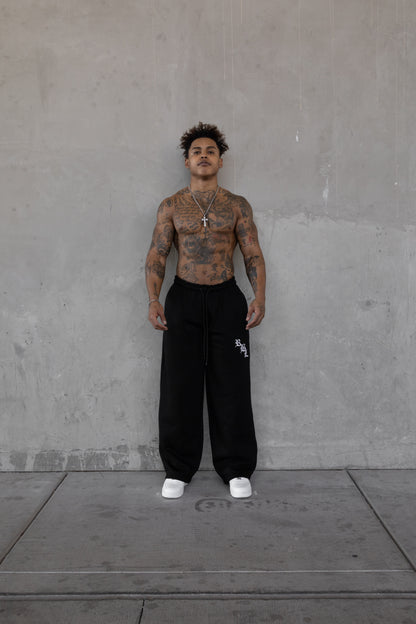 Rebeletics Baggy Sweatpants - Black