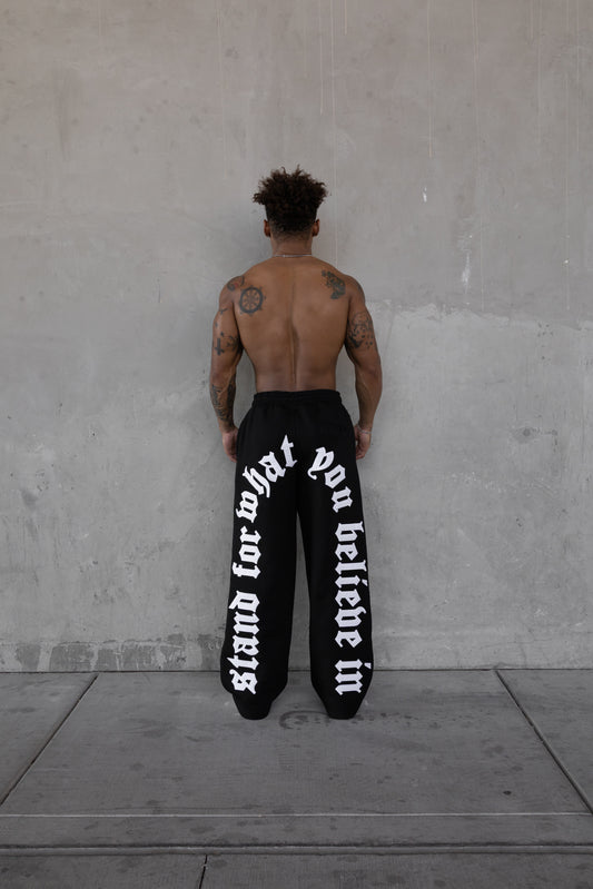 Rebeletics Baggy Sweatpants - Black
