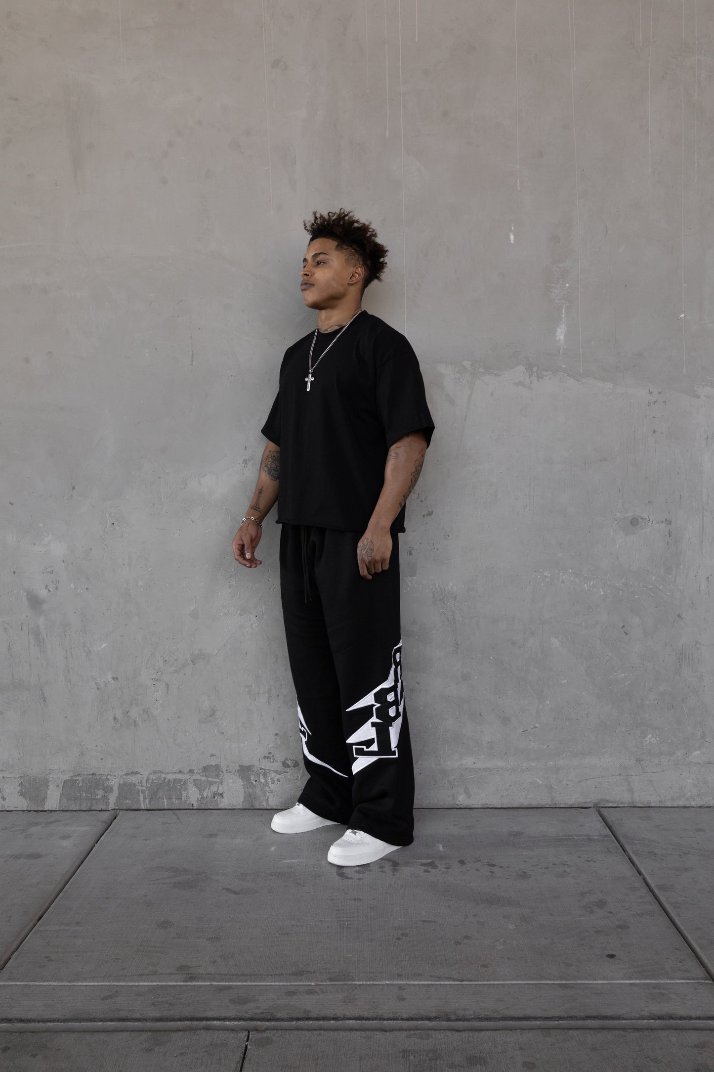 Rebeletics RBL Baggy Sweatpants - Black
