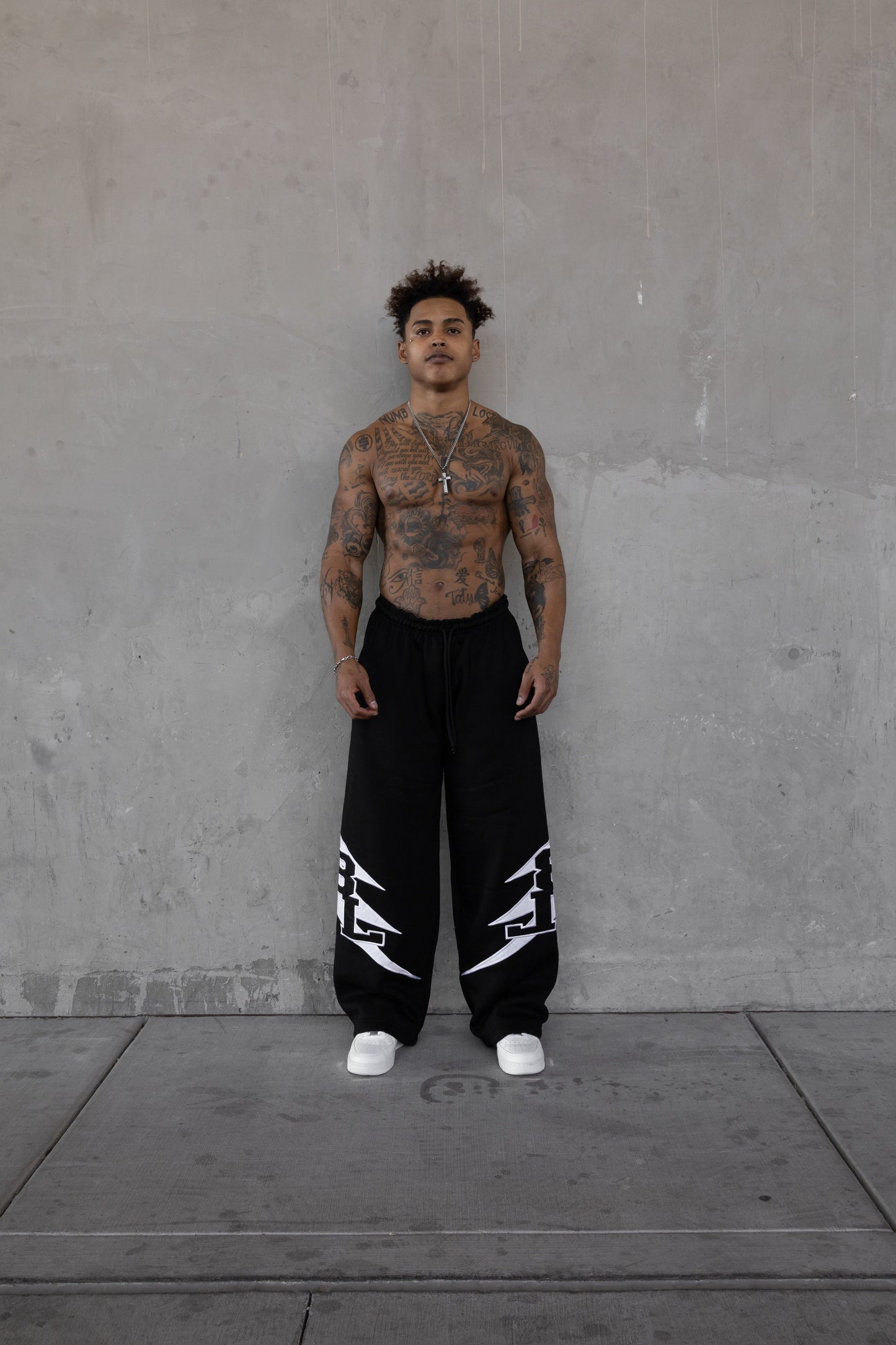Rebeletics RBL Baggy Sweatpants - Black