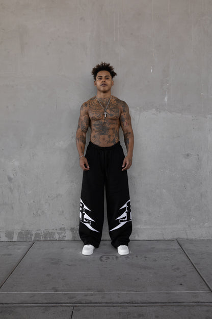 Rebeletics RBL Baggy Sweatpants - Black