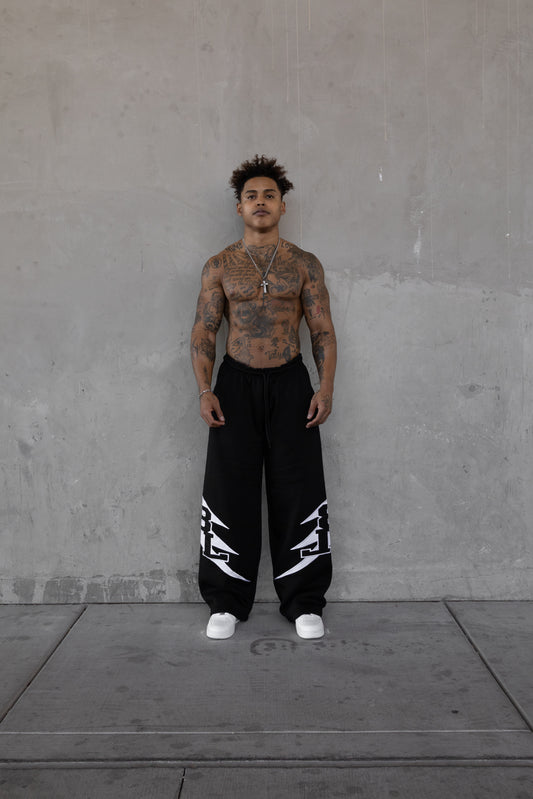 Rebeletics RBL Baggy Sweatpants - Black
