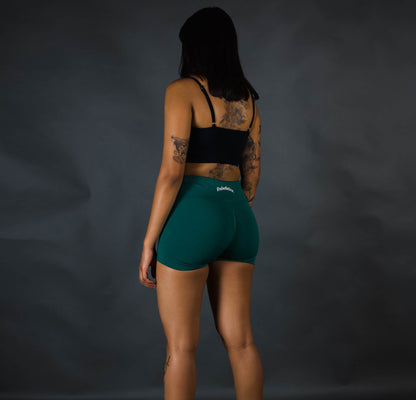WOMENS RBL SHORTS - PINE GREEN