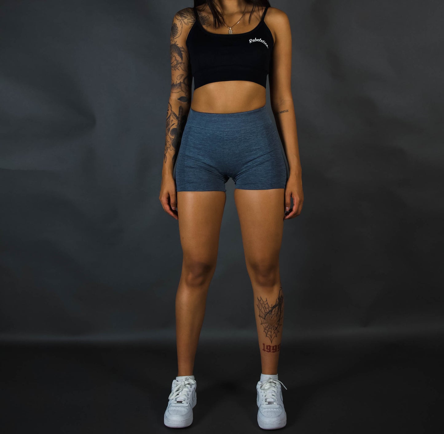 WOMENS RBL SHORTS - CHARCOAL