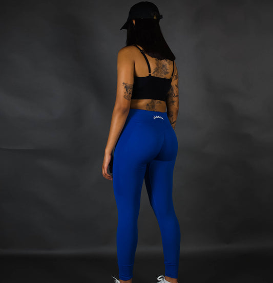 WOMENS RBL LEGGINGS - ROYAL BLUE