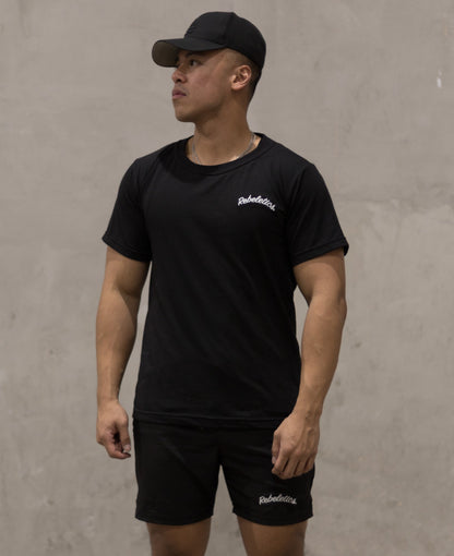 MENS REBELETICS TEE - BLACK