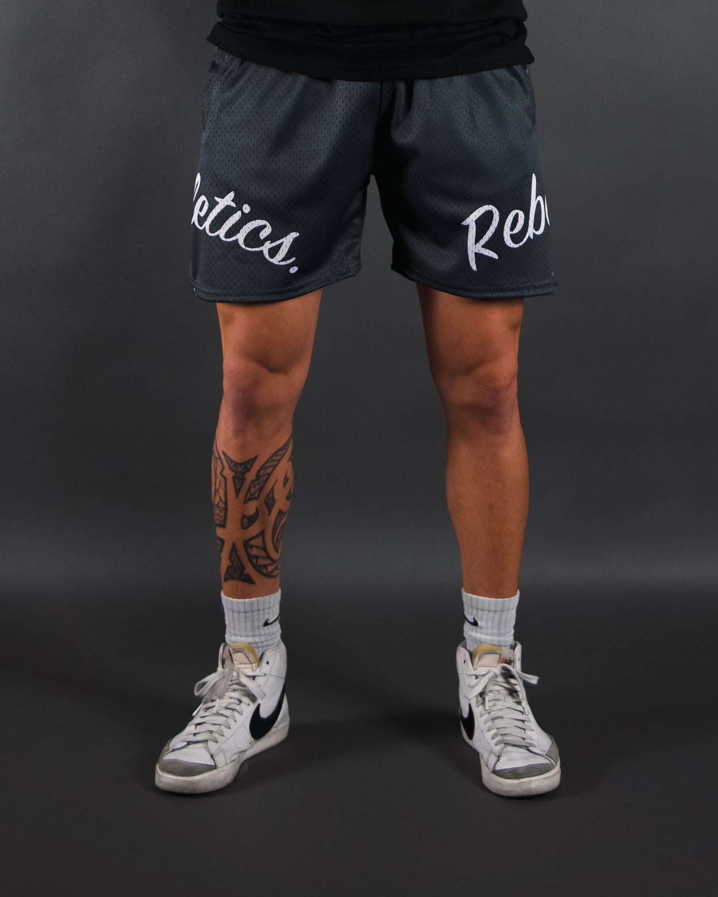 Mesh Shorts - Charcoal