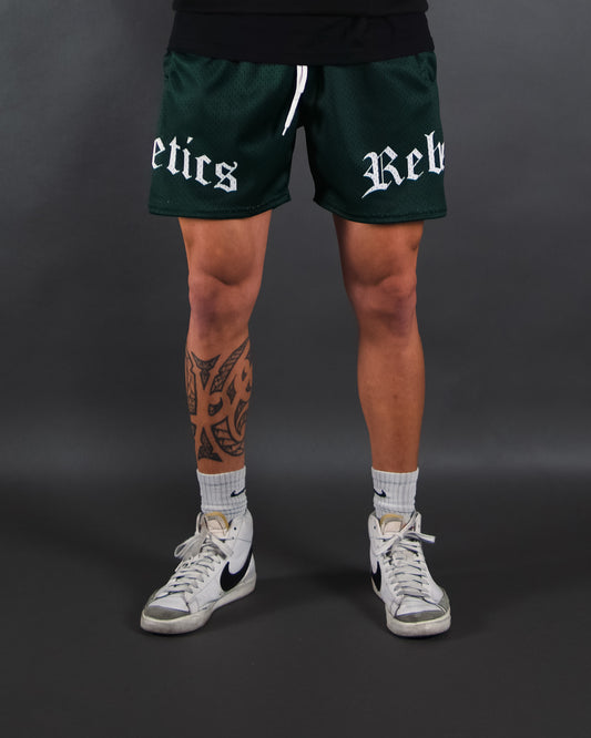 Mesh Shorts - Forest Green